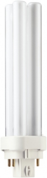 PHILIPS Master PL-C Xtra 4P, 26W/830, G24q-3, warmweiss, 1800lm
