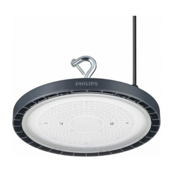 LED-Hallenstrahler PHILIPS CoreLine BY120P, 67W, 10500lm, 4000K, IP65, VWB, grau