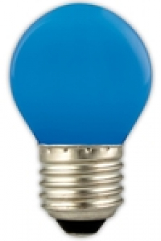 LED-Zierlampe BLAU, 230V/1W, E27, NON DIM, 12lm