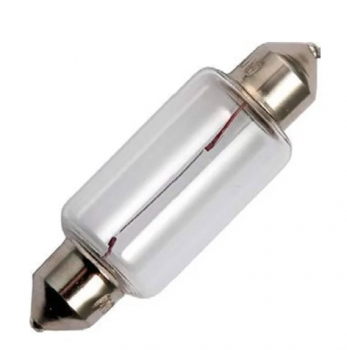 Soffitte, 24V/3W, 125mA, 15x44mm, S8,5, klar