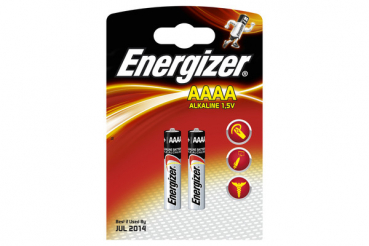 2 x ENERGIZER Ultra+ Alkalibatterie AAAA, 1,5V, LR61/2
