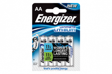 ENERGIZER Ultra Lithium FR6 AA/L91, 1,5 Volt, 4er-Blister