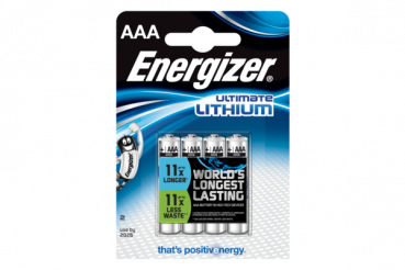 ENERGIZER Ultra Lithium FR03 AAA/L92, 1,5 Volt, 4er-Blister