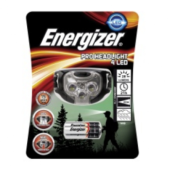 ENERGIZER Headlight Pro 4 LED (3 x AAAA Batterien inklusive)