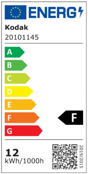 KODAK Max LED A60, 230V/12W(=75W), B22, 827, 4000K, 1055lm, 270°, NONDIM