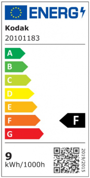 KODAK Max LED A60, 230V/9W(=60W), B22, 827, 6000K, 806lm, 270°, NONDIM