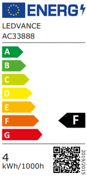 LEDVANCE LEDinestra, 230V/3,1W(=35W), S14d, 827, warmweiss extra, 275lm, opal, DIM, 300mm