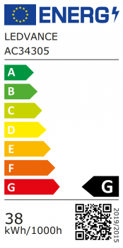 OSRAM Dulux F 36W/840, Kompaktleuchtstofflampe mit 2G10-Sockel