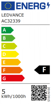 OSRAM PARATHOM CLASSIC A40, FIL, FROSTED, 4,8W(=40W)/827, 220-240V, 470lm, E27, DIM