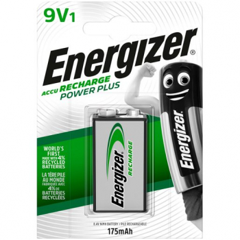 ENERGIZER RECHARGE POWER PLUS, 8,4V, 175mAh (HR22), NiMH-Akku