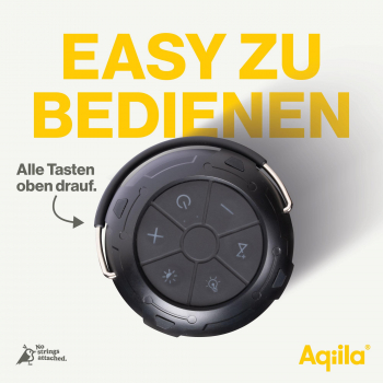 Aqiila Soundbird B10 3-in-1 Lampe, Lautsprecher und Powerbank, 10000mAh