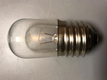 PIGMY LAMPS, Signallampe T27x60mm, 24V/15W, E27, klar