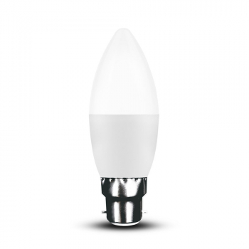 KODAK Max LED Candle Kerzenlampe C37, 230V/7W(=50W), B22, 827, 2700K, 560lm, 270°, NONDIM