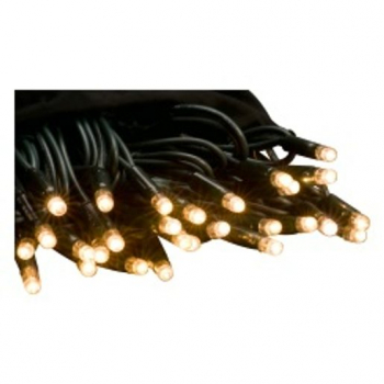 Preview: Lichterkette Tree Light warmwhite PLR, indoor & outdoor, 80xLED, 8 Meter Länge, Kabel grün