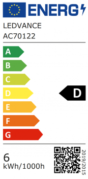 LEDVANCE CLASSIC A60, 230V/5,9W(=60W), 827, 806lm, FR, E27, NONDIM