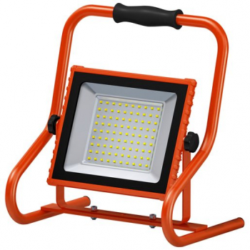 LEDVANCE LED WORKLIGHT BATTERY 4h, LED-Baustellenleuchte, 30W, 4000K, 2400lm, IP44, USB, orange