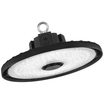 LED-Hallenstrahler LEDVANCE HIGH BAY, 150W, 26250lm, 840, IP66, 70°, DIM 0-10V, Ø321mm, schwarz