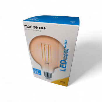 MODEE LED Filament Globe Amber G125, 230V/4W(=33W), E27, 360lm, 1800K, NONDIM