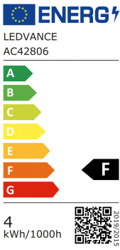 OSRAM LEDinestra, 230V/3,5W(=25W), S14d, 827, warmweiss extra, 370lm, opal, NONDIM, 300mm