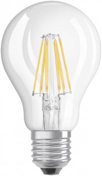 OSRAM PARATHOM CLASSIC, A60, 230V/7W(=60W), 806lm, E27, 2700°K, klar, FIL, DIM