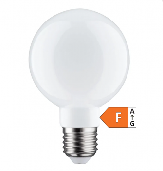 PAULMANN LED Globe G80, 230V/7,5W(=60W), 2700K, warmweiss extra, opal, E27, 806lm, DIM