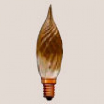 PAULMANN Kerzenlampe Royal gedreht, gold, 230V/40W, E14