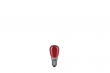 PAULMANN Glühlampe Birnenform, ROT, 230V/15W, E14, 25x60mm