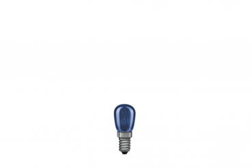 PAULMANN Glühlampe Birnenform, TV-BLAU, 230V/15W, E14, 25x60mm
