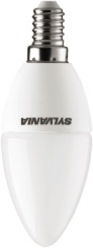 SYLVANIA ToLEDo Candle Frosted V3, 220-240V/5,5W(=40W), E14, 2700K, 827, 470lm, NON DIM