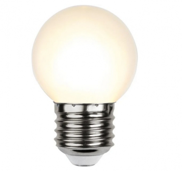 LED-Zierlampe WARMWEISS EXTRA, 230V/1W, E27, NON DIM, 15lm