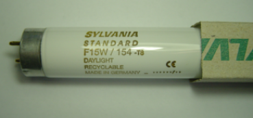 SYLVANIA Leuchtstoffröhre Daylightstar T8 F15W/5000°K