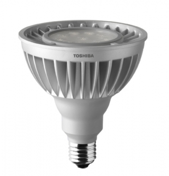 TOSHIBA E-Core LEDspot PAR38 220-240V/18.8W(=100W), E27, 35°, 2700 Kelvin, DIM