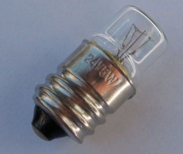 DURLUX Signallampe  24V/5W, E14, 13x30mm