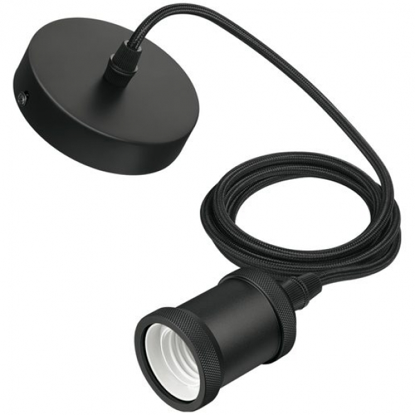 Pendelleuchte Philips CORD Modern E27, 40W, 2m, schwarz
