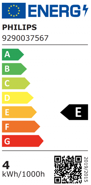 PHILIPS CorePro LED PL-S, KVG/230V, 3,5W(=7W)/840, 390lm, G23, 2pin, 137x31x16mm