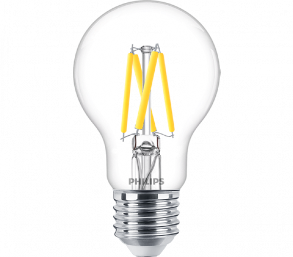 PHILIPS MASTER VALUE LEDbulb A60, 230V/3,4W(=40W), E27, 927, 470lm, klar, DIMTONE