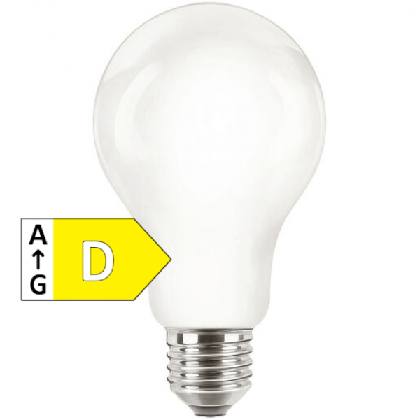 PHILIPS MASTER VALUE LEDbulb A60, 230V/3,4W(=40W), 470lm, E27, 2700°K, matt, FIL, DIMTONE