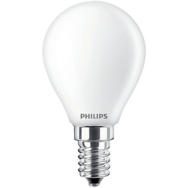 PHILIPS CorePro LEDluster P45, 230V/6,5W(=60W), E14, 827 warmweiss extra, matt, 806lm, NONDIM