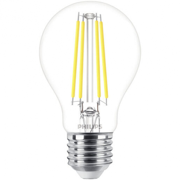 PHILIPS MasterValue LEDbulb A60, 230V/5,9W(=60W), 806lm, E27, 927, 2700°K, klar, FIL, DIM