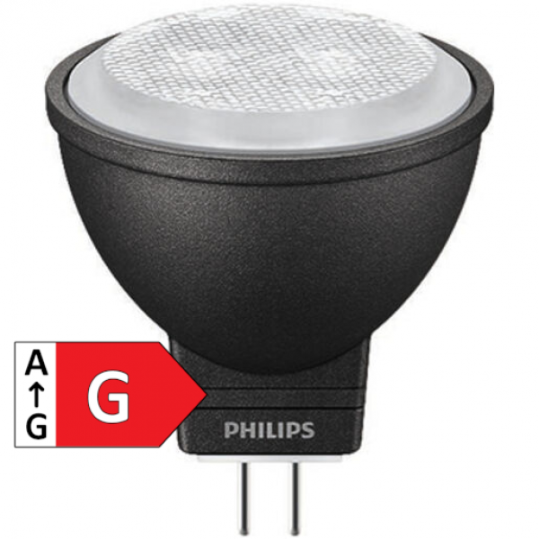 PHILIPS MR11 LEDspot LV, 12V/3,5W(=20W), GU4, 24°, 200lm, 2700K, NONDIM