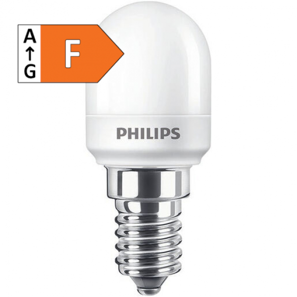 PHILIPS CorePro LED-Lampe, 230V/1,7W(=15W), E14, NONDIM, 827, 150lm (f. Kühlschrank etc.)