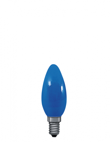 PAULMANN Kerzenlampe BLAU, E14, 240V/25W