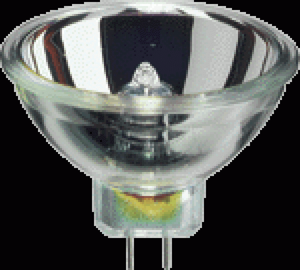 SYLVANIA ELH Projector Lamp, 120V/300W, GY5.3, Quartz Tru-Beam