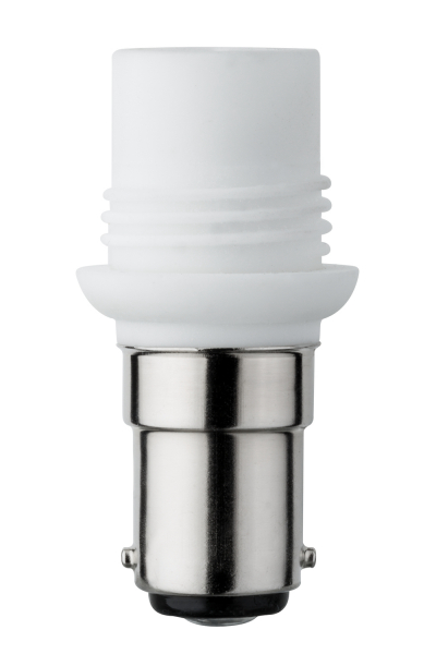 Minihalogen Adapter-Sockel für G9 Stiftsockel/B15d, 230V, max. 75W, weiss