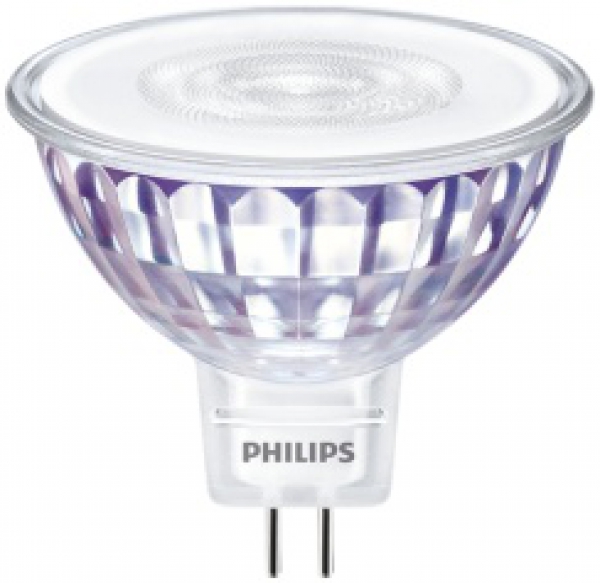 PHILIPS MASTER LEDspot Value, 12V/5,5W (=35W), MR16, GU5.3, 490lm, 840, 36°, DIM