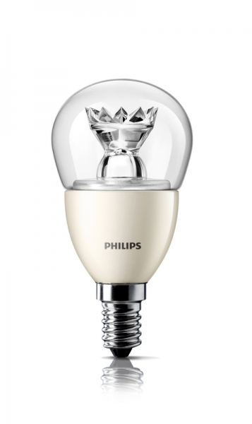 PHILIPS Master LEDluster 230V/6W(=40W), E14, 470lm, 2700K, dimmbar, P48