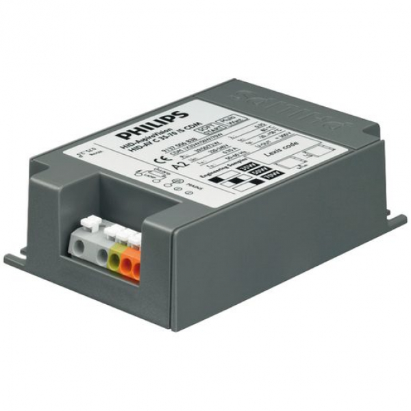 PHILIPS Vorschaltgerät HID-AV C 35-70/S, für CDM 35-70W, 220-240V, 50/60Hz, ohne Zugentlastung