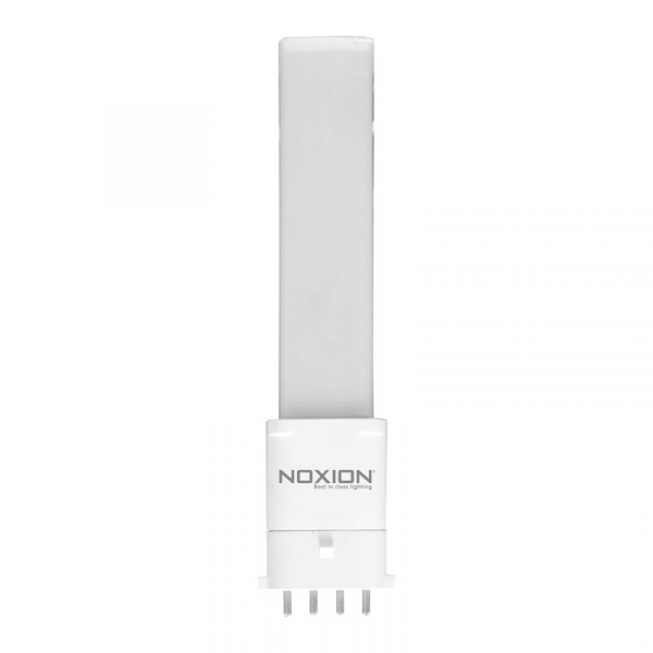 NOXION LED PLS EM V2.0 4pin, 220-240V/6W(= PL-S/Dulux S/E 11W), 830, 3000K, 2G7, 765lm, 120°, NONDIM
