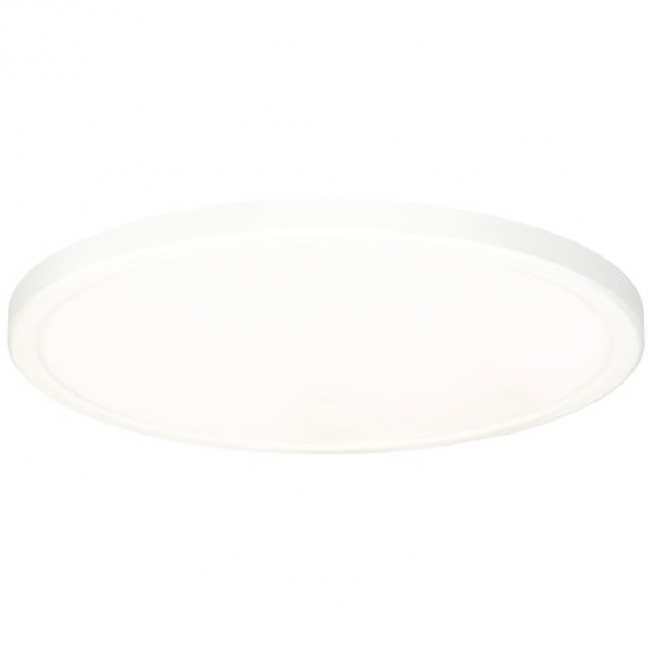 MAX HAURI LED-Decken-/Wandleuchte MH SLIM 30, 18/25W, 1980/2750lm, 3000/4000K, Ø300mm, weiss