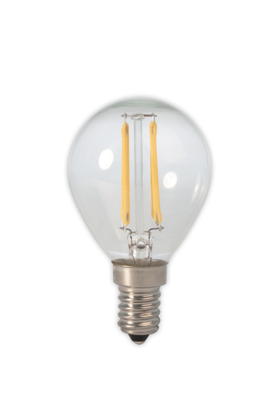 CALEX LED-Filament Zierlampe klar, 240V/3,5W, E14, P45, 45x78mm, DIM